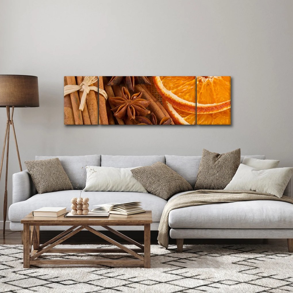 Obraz - Pachnące przyprawy (170x50 cm)