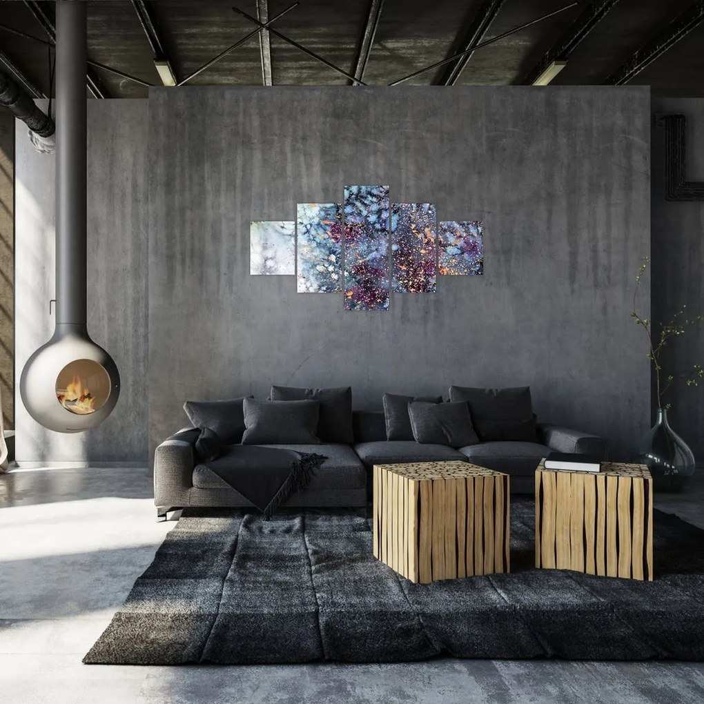 Obraz - Abstrakcja (125x70 cm)