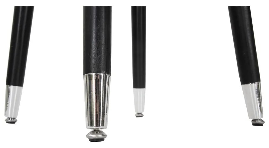 Szary tapicerowany hoker (wysokość siedziska 74 cm) Paris – Mauro Ferretti