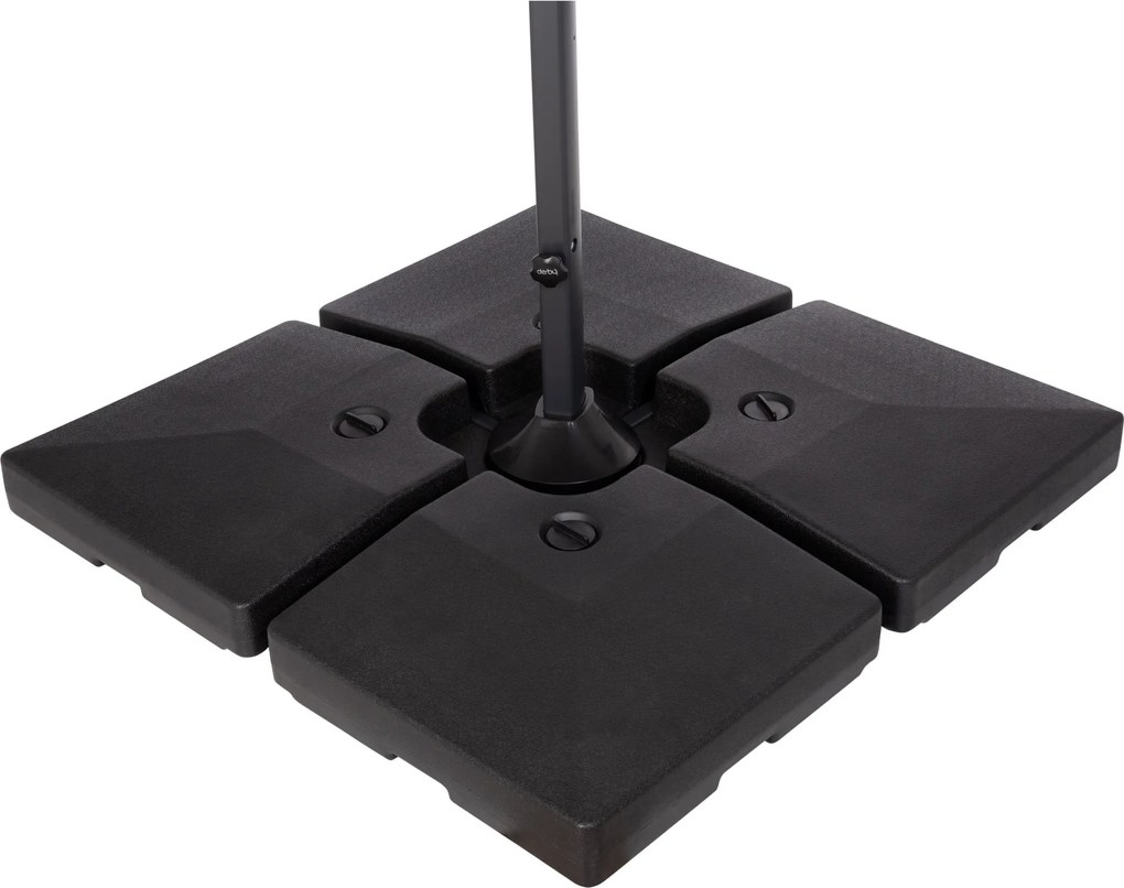 Derby Płyty do wypełnienia 4-częściowy zestaw (140 kg)