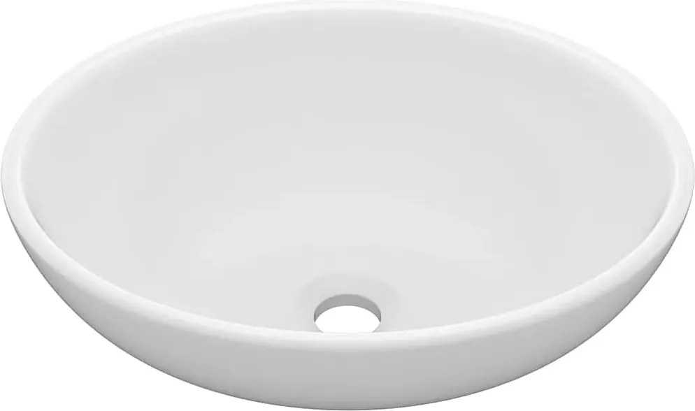 Biała ceramiczna umywalka łazienkowa A0-G60