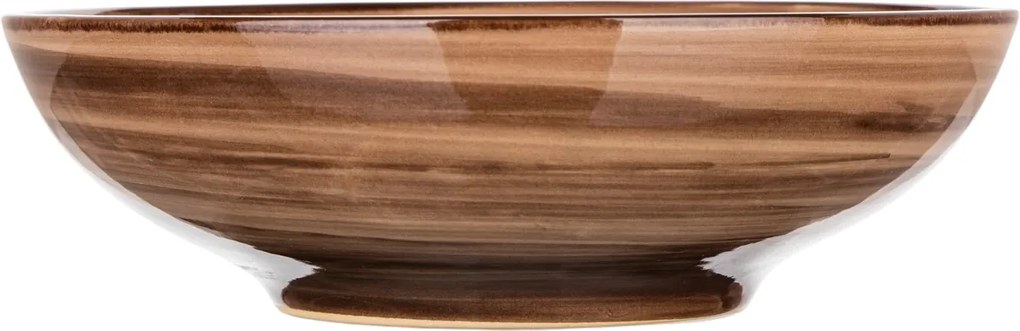 Banquet Zestaw 6 talerzy głębokich Palas 18 cm, brązowy