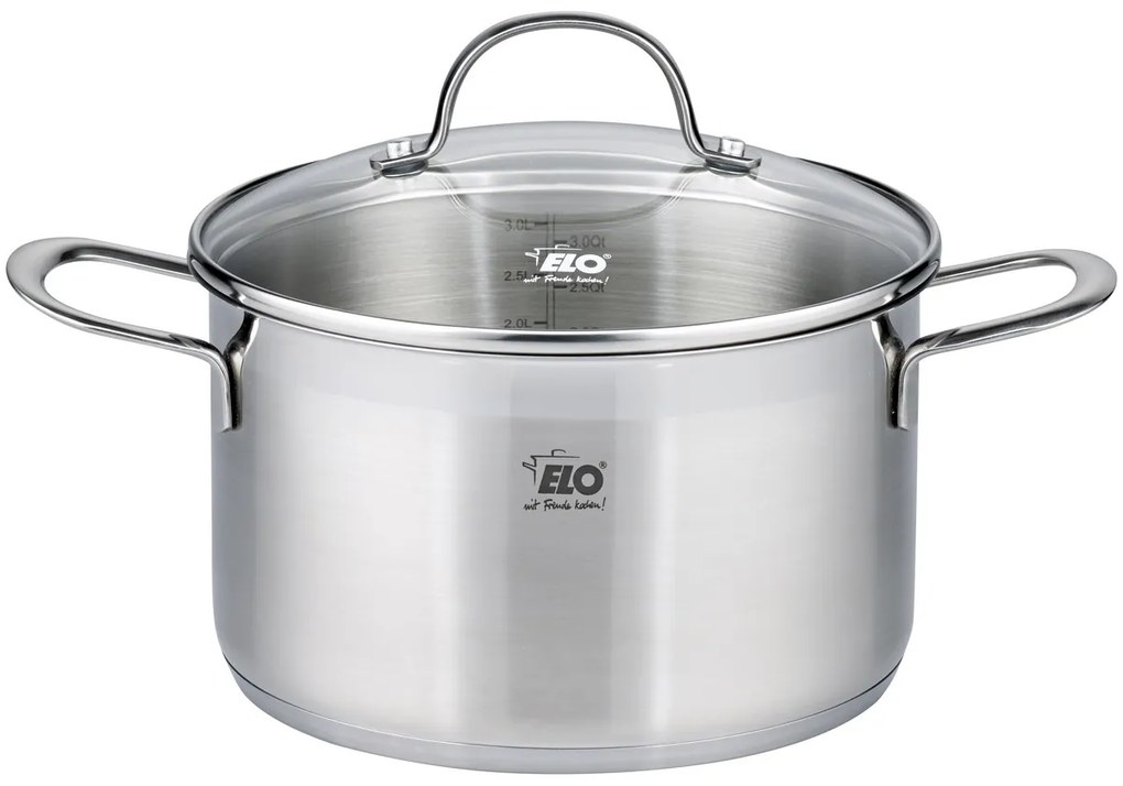 Elo 42505 5-częściowy zestaw garnków ze stalinierdzewnej Top Collection