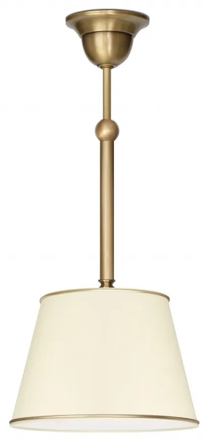 Mosiężna lampa wisząca z małym abażrem YA-S1M20