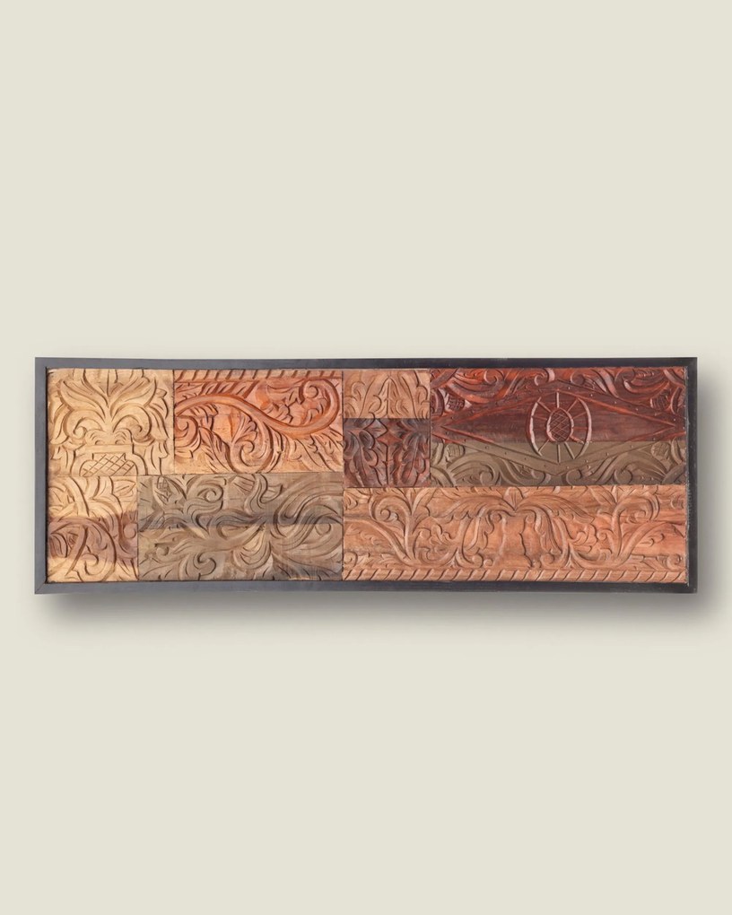 Dekoracja ścienna Carvato 125x44x4 cm