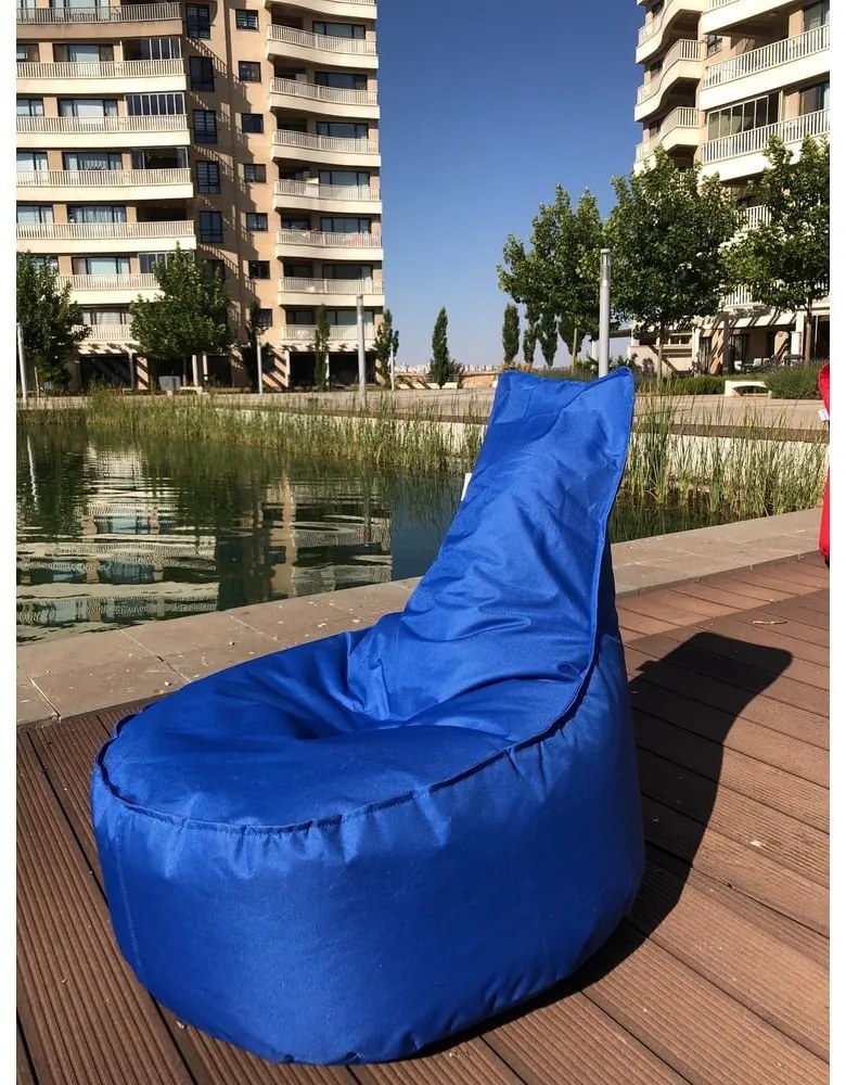 Ciemnoniebieski ogrodowy worek do siedzenia Aktif – Floriane Garden