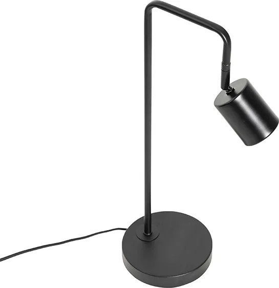 Nowoczesna lampa stołowa czarna regulowana - Java