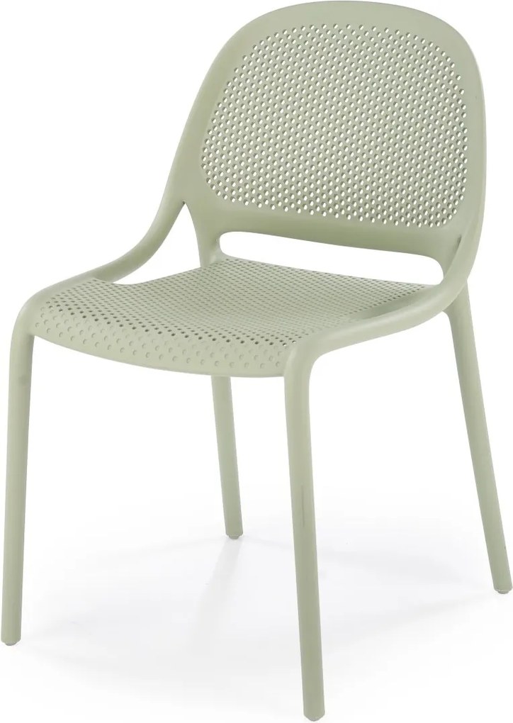 Sztaplowane krzesło kawiarniane K532 Halmar z polipropylenu