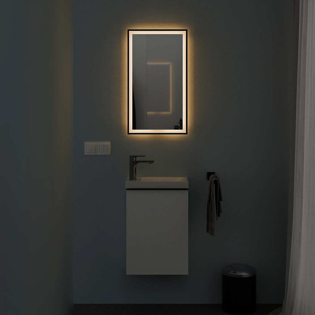 Lustro łazienkowe VARO FRAME prostokątne