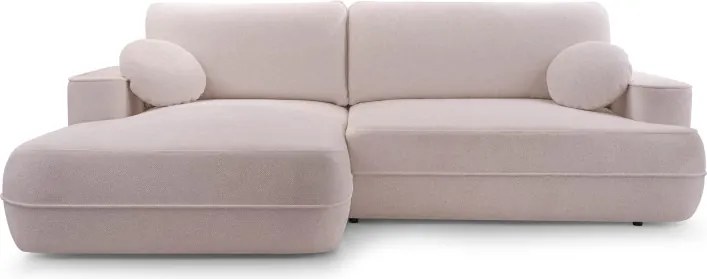 Narożnik FUEGO wolnostojący układ L strona Lewa z funkcją spania w tkaninie Bubble 08