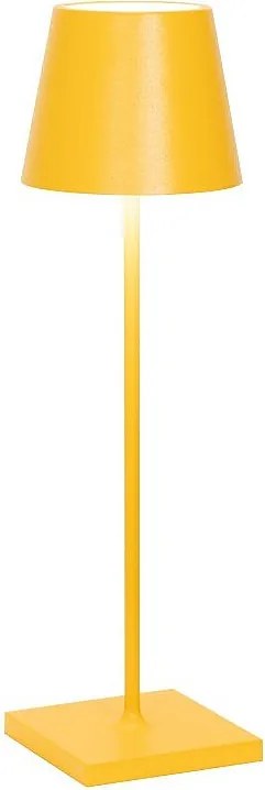 Zafferano - Poldina Pro Ochre Lampa stołowa LED z możliwością ładowania i ściemniania - 2,2 W 2200-2700-3000 K