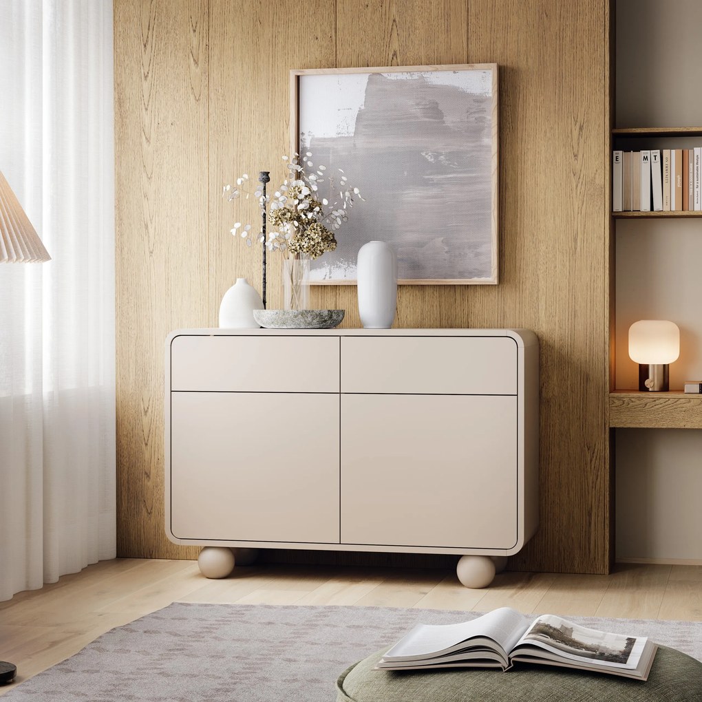 Komoda TONDO 108 cm do Salonu Sypialni Kaszmir