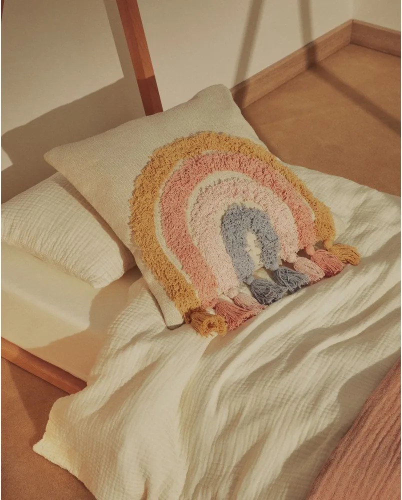 Bawełniana dziecięca poszewka na poduszkę 45x45 cm Tadea – Kave Home