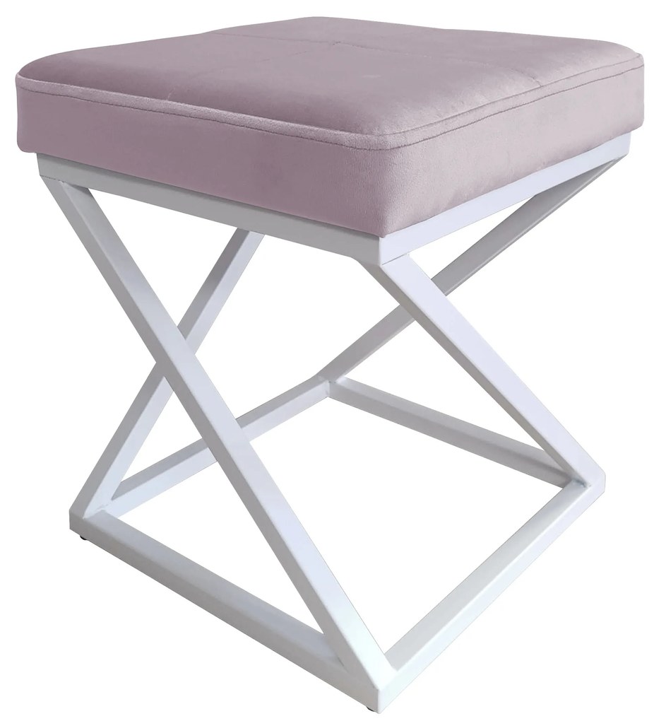 Pufa ZOA LOFT podstawa biała MG55