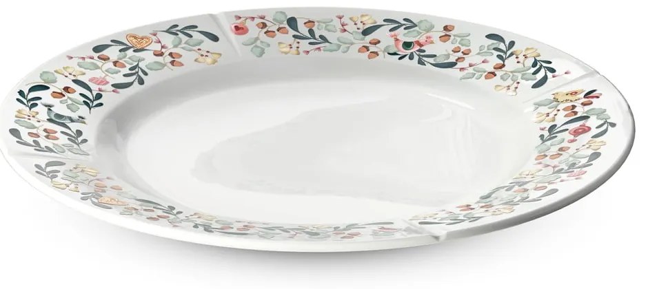 Biały porcelanowy talerz ø 27 cm Grand Cru Cottage – Rosendahl
