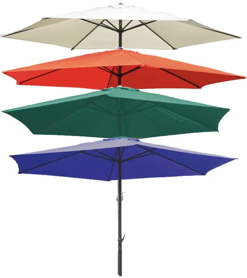 Ciemnoniebieski parasol ogrodowy 295x295 cm – Garden Pleasure