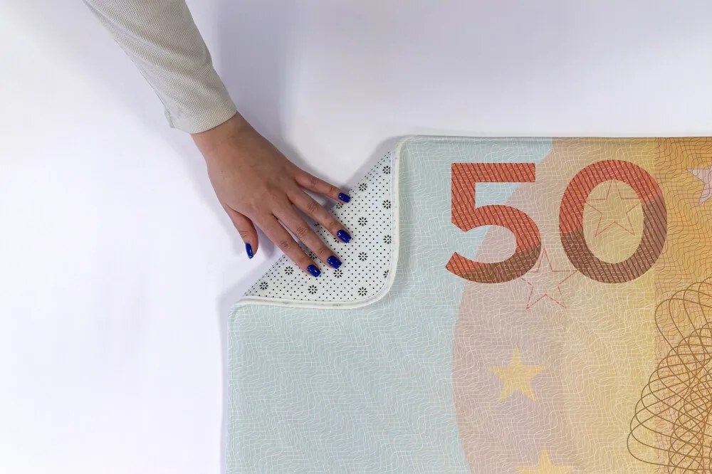 Dywanik łazienkowy antypoślizgowy Dywanik łazienkowy antypoślizgowy Euro Pieniądze