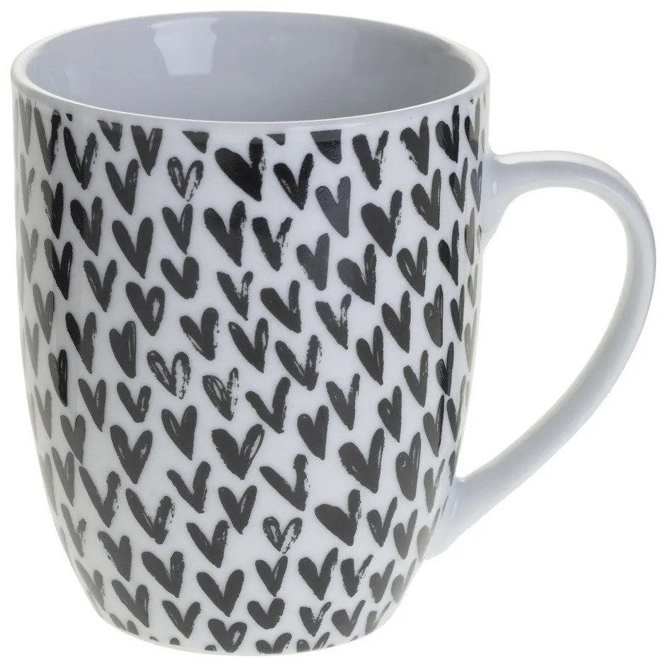 Kubek do herbaty z zaparzaczem, porcelana, 360 ml