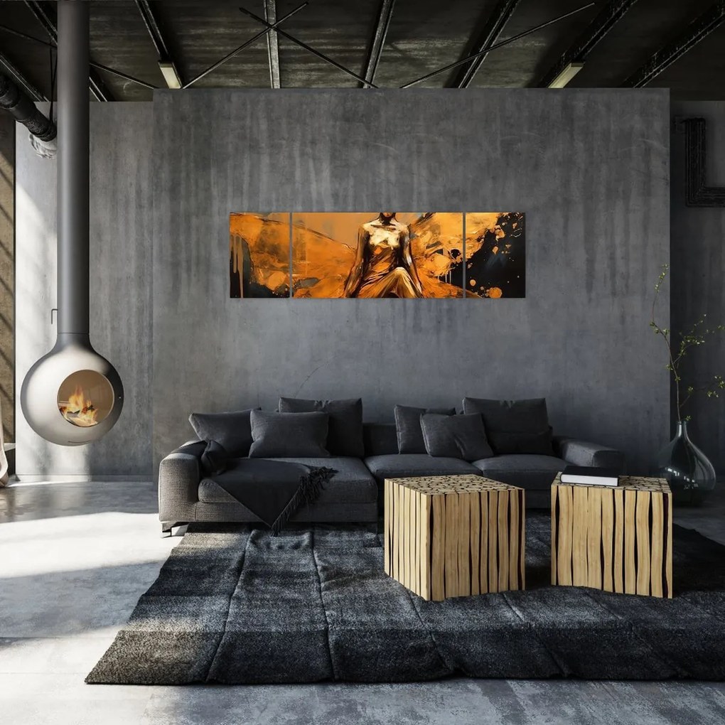 Obraz - Abstrakcja wróżki (170x50 cm)