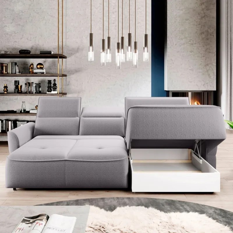 Narożnik MURILLO S Mini z elektryczną regulacją siedziska WERSAL