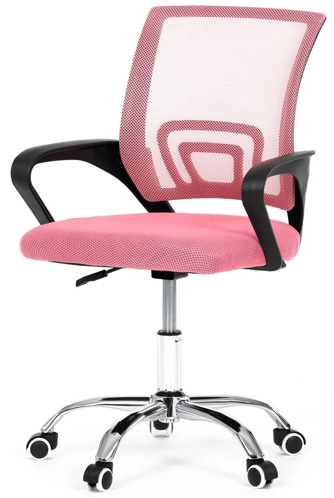 Krzesło biurowe Autronic KA-L103 PINK