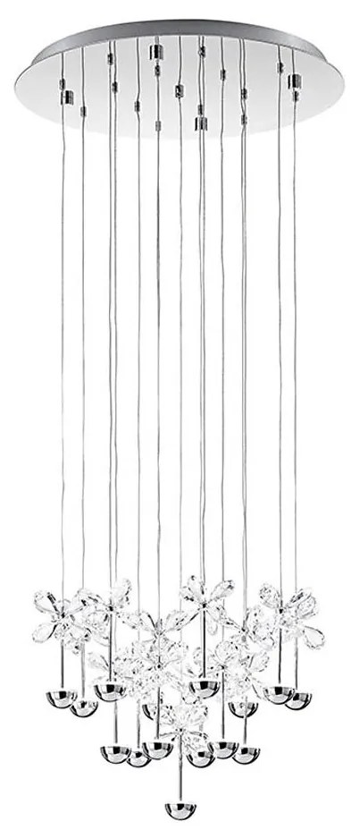 Eglo 93662 - Lampa LED PIANOPOLI 15xLED/2,5W/230V na lince