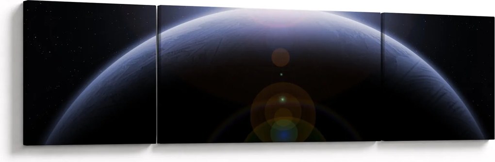Obraz ciała kosmicznego (170x50 cm)