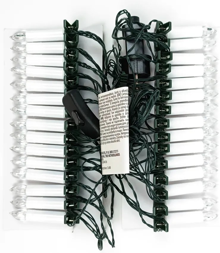 Świeczki dekoracyjne, 30 LED, wewnętrzne