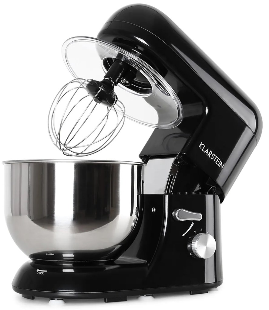 Klarstein Bella 1800W 5L Robot Kuchenny Czarny
