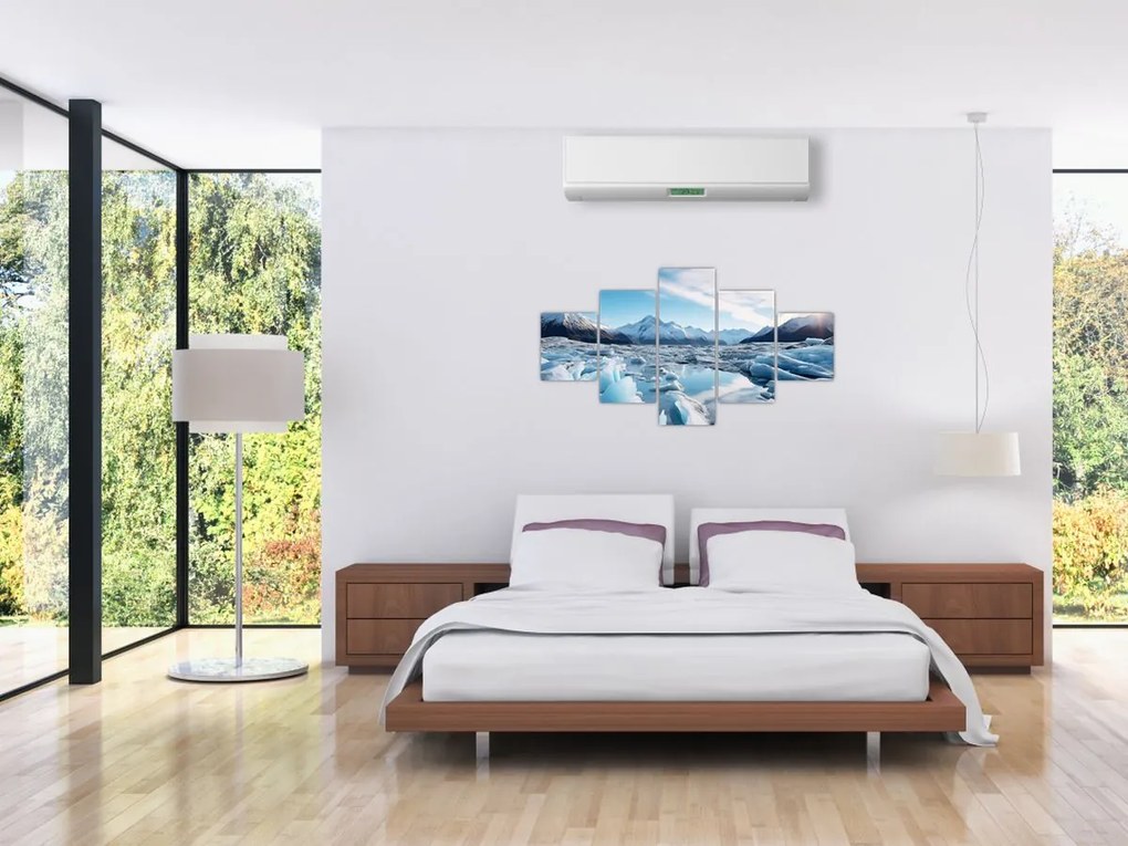 Obraz - Formacje lodowcowe (125x70 cm)