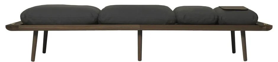 Antracytowy szezlong Lounge Around – UMAGE
