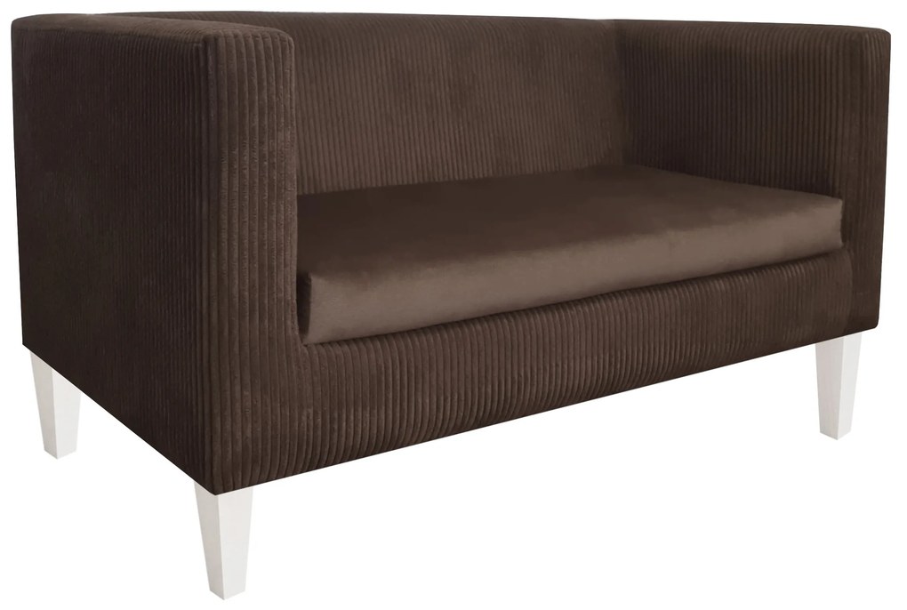 Sofa Monaco noga 20cm biała Kronos6/Poso6