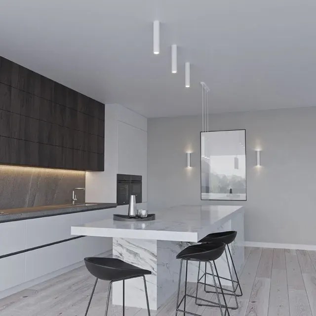 Minimalistyczny plafon walec A1-F06