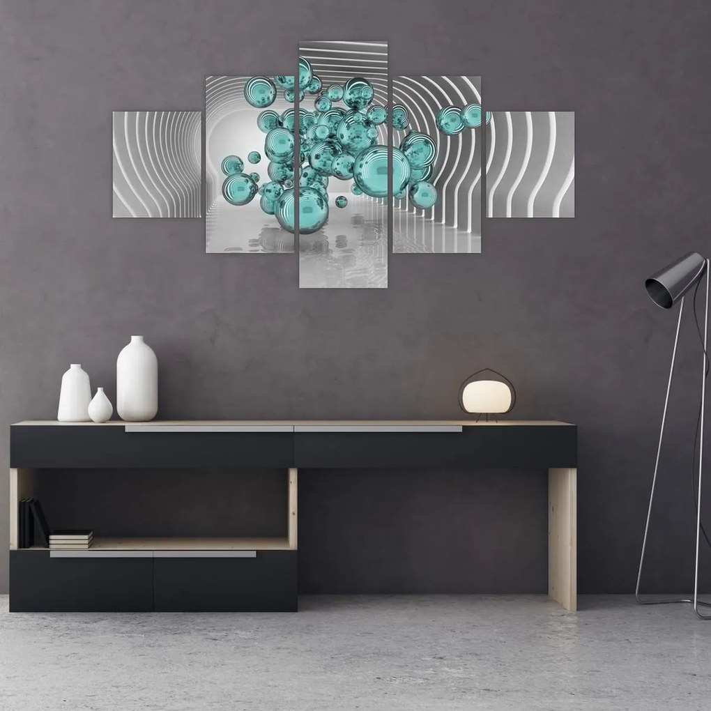 Obraz - Bąbelki (125x70 cm)