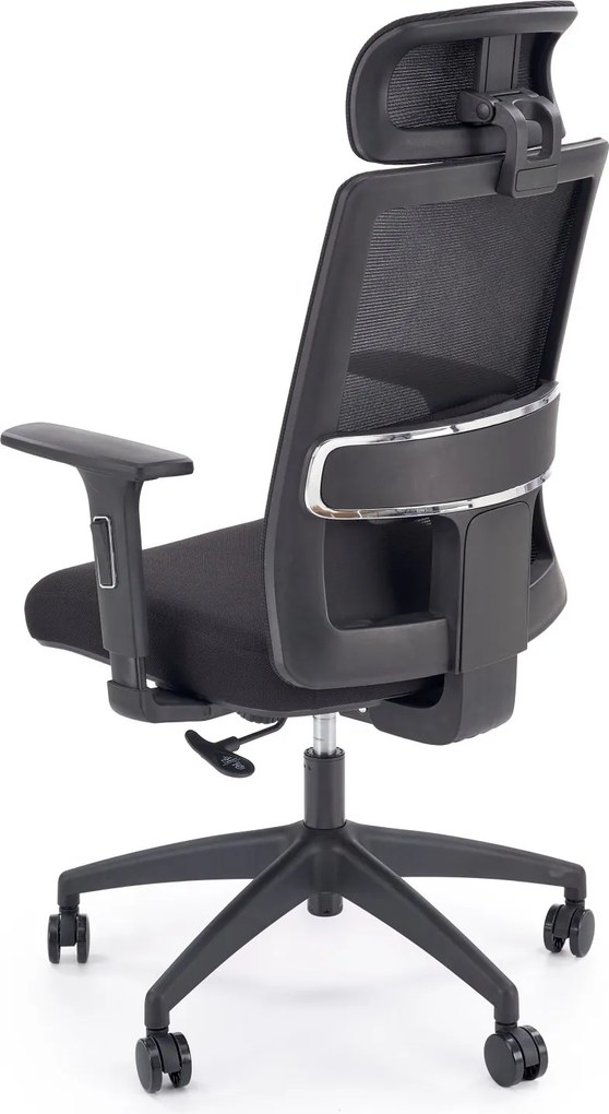 Ergonomiczny fotel biurowy z regulacjami Swift Halmar, zgodny z normą BHP