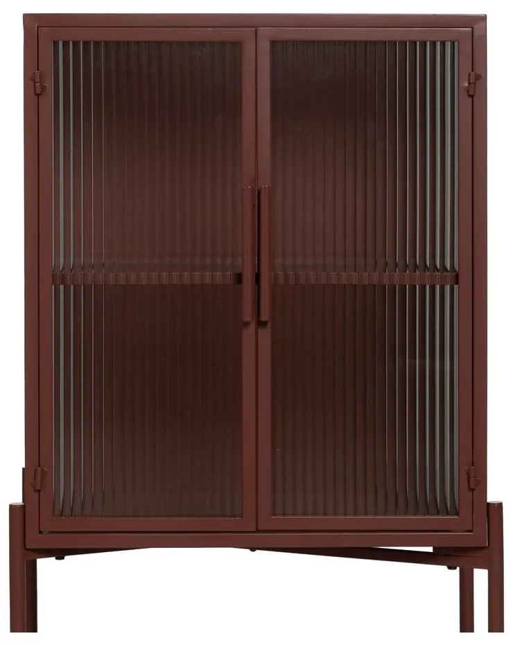 Ceglasta metalowa witryna 52x90 cm Harris – Ixia