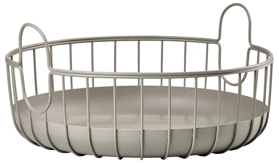 Metalowy koszyk druciany ø 38x18 cm Inu – Zone
