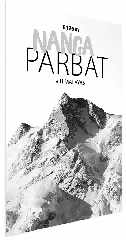 Plakat Nanga Parbat 29,7x42 cm bez ramy bez marginesu ARTGEIST B