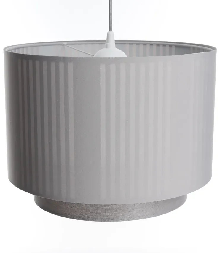 Lampa wisząca DUO LAMI LINE 40 szara BPS KONCEPT