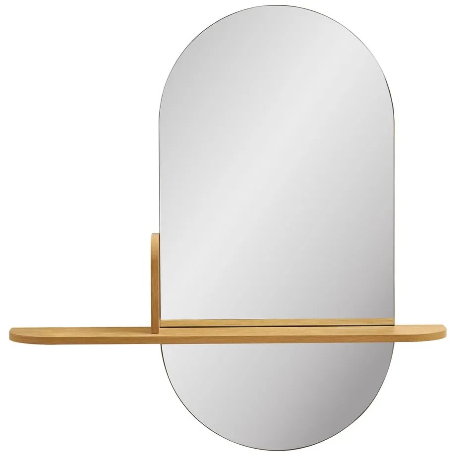 Lustro z półką ścienne 92x94,5 cm Barco – House Nordic