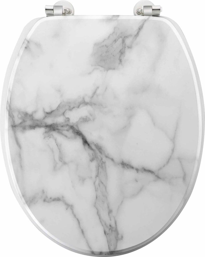 Deska sedesowa MDF, 37,5 x 47 cm, MARBRE