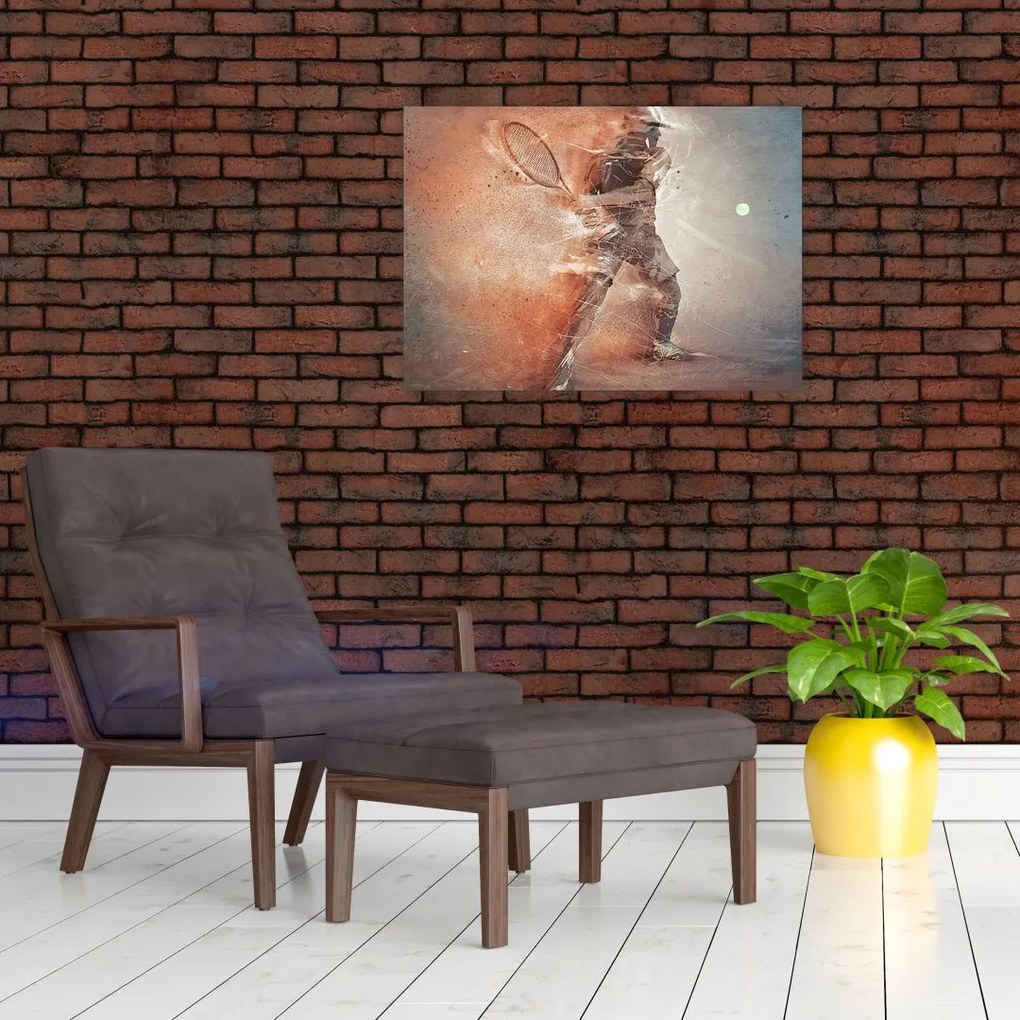 Obraz - Tenisista (70x50 cm)