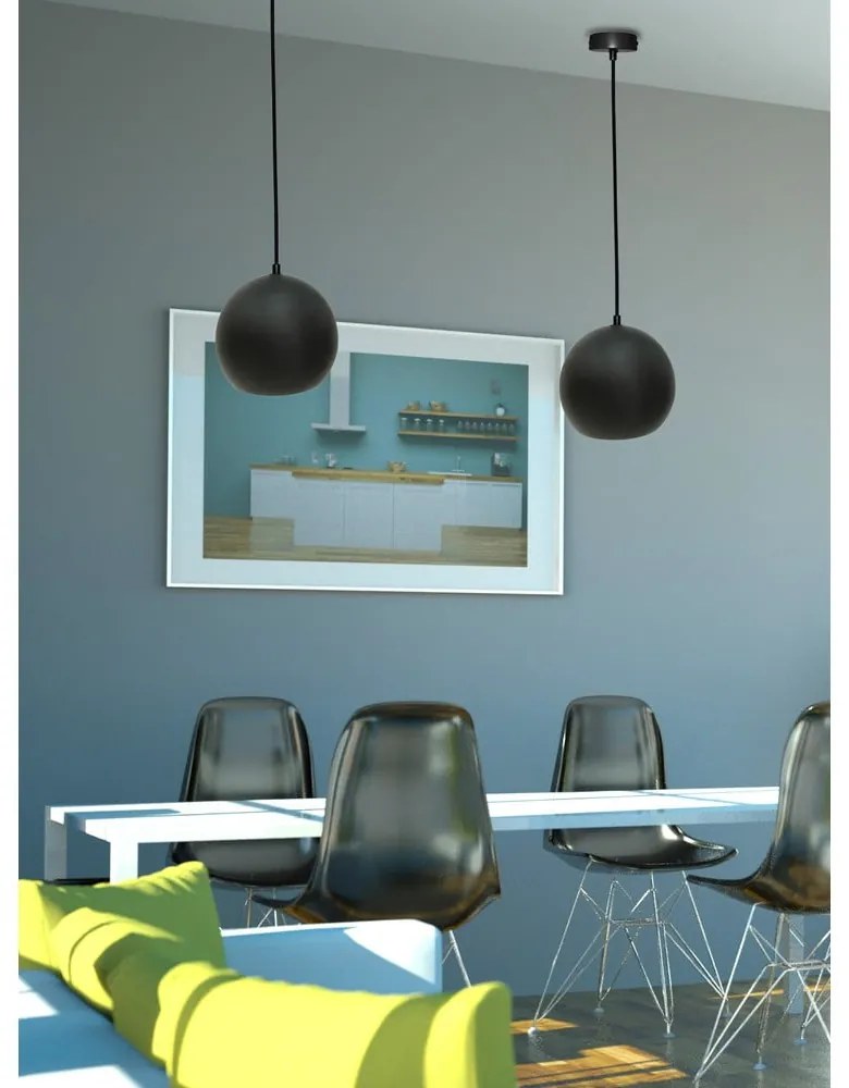 Lampa wisząca z metalowym kloszem ø 20 cm Flen – Candellux Lighting