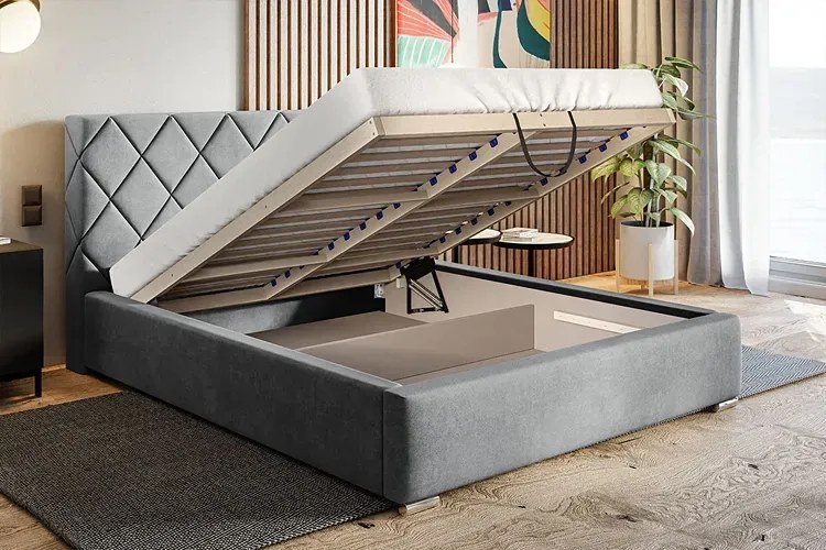 Łóżko tapicerowane 180x200 N6-Z15