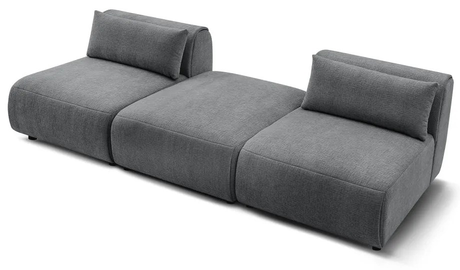 Szara sofa 283 cm Jeanne – Bobochic Paris