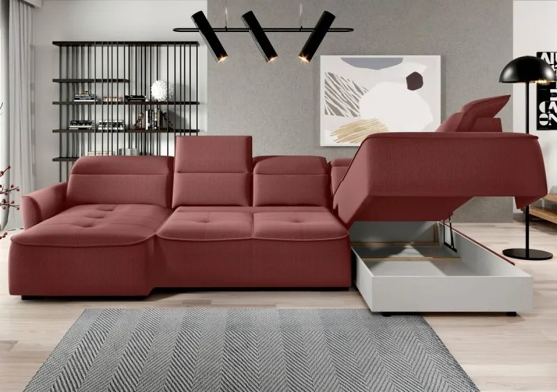 Narożnik MURILLO XL z elektryczną regulacją siedziska WERSAL