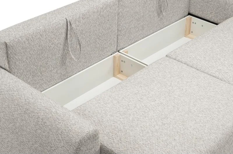 Sofa ALMI z funkcja spania i pojemnikiem BEŻOWY EXCITE ME 02