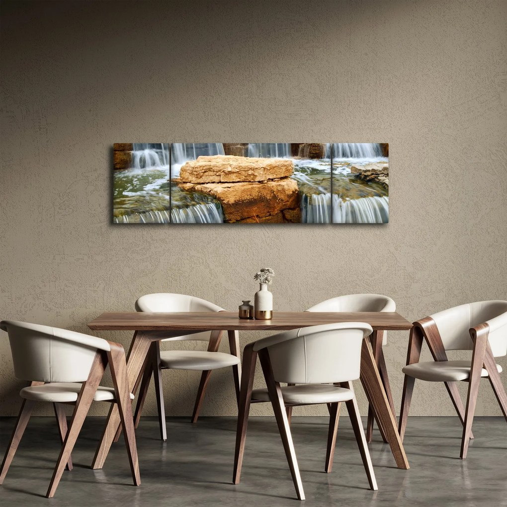 Obraz wodospadu (170x50 cm)