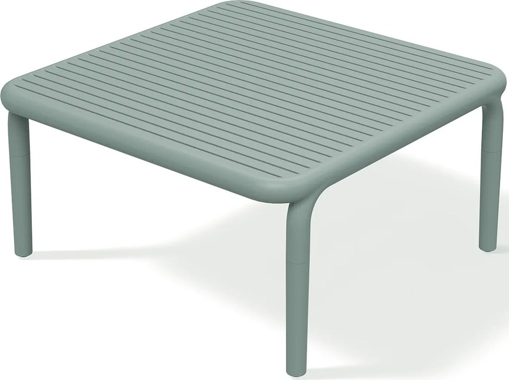 Kwadratowy stolik do ogrodu Brene 80 cm, z tworzywa