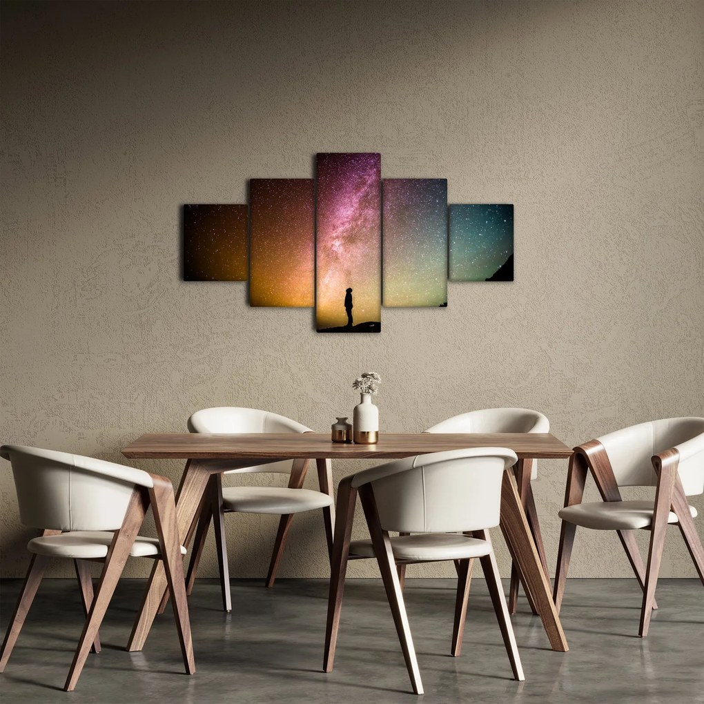 Obraz - niebo pełne gwiazd (125x70 cm)
